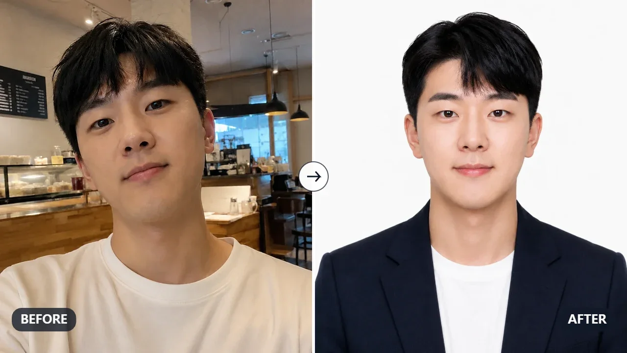 평범한 셀카를 AI 프로필·증명사진으로 바꾸는 프롬프트